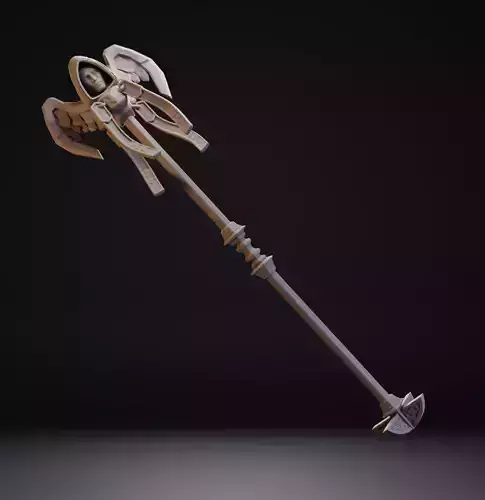 Staff of Immaculate Recovery - World of Warcraft 3D print model