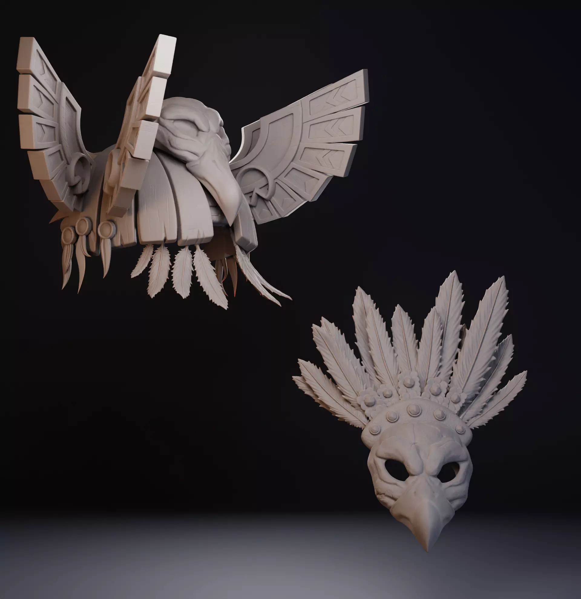 Druid T20 Kit - World of Warcraft 3D print model