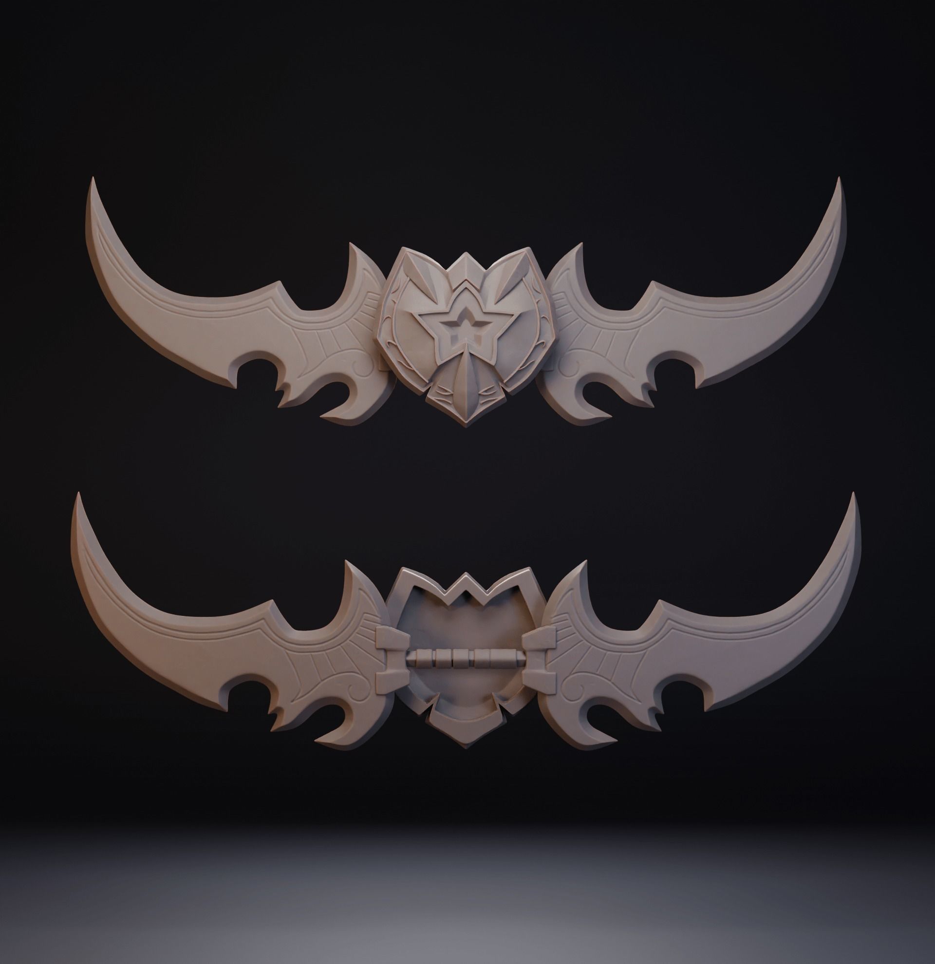 Warglaive of Azzinoth - World of Warcraft 3D print model_1