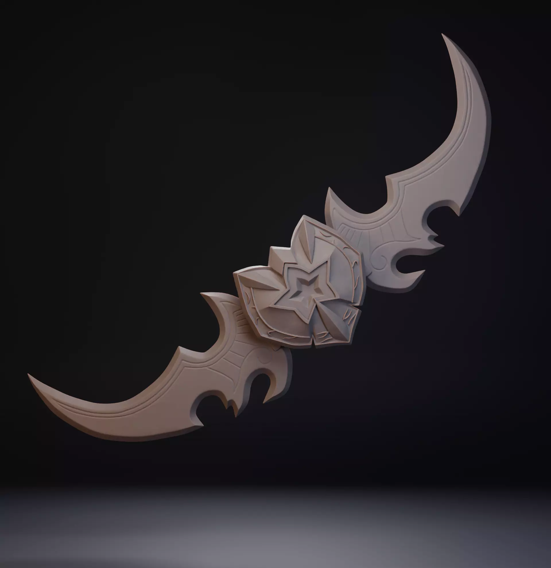 Warglaive of Azzinoth - World of Warcraft 3D print model_0