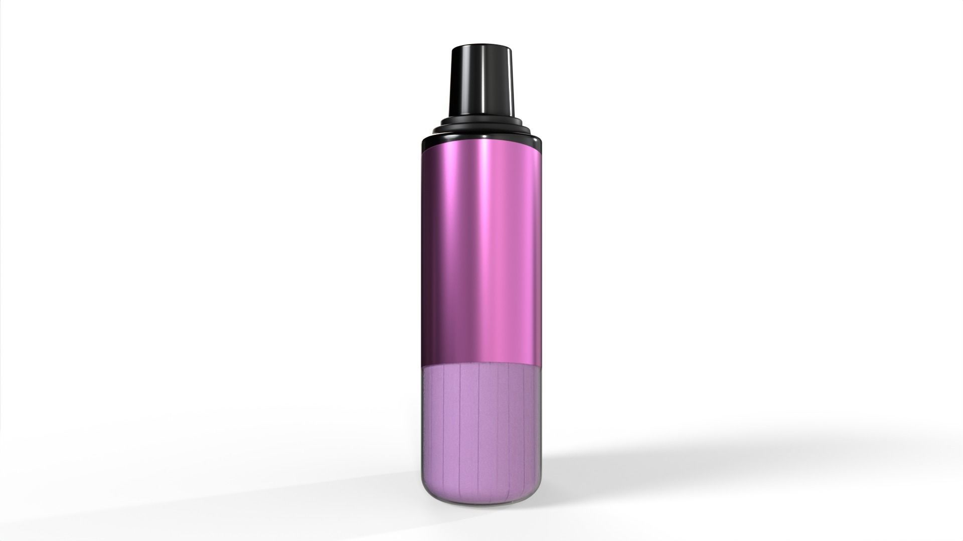 HQD Boom Apple Peach Low-poly 3D model_2