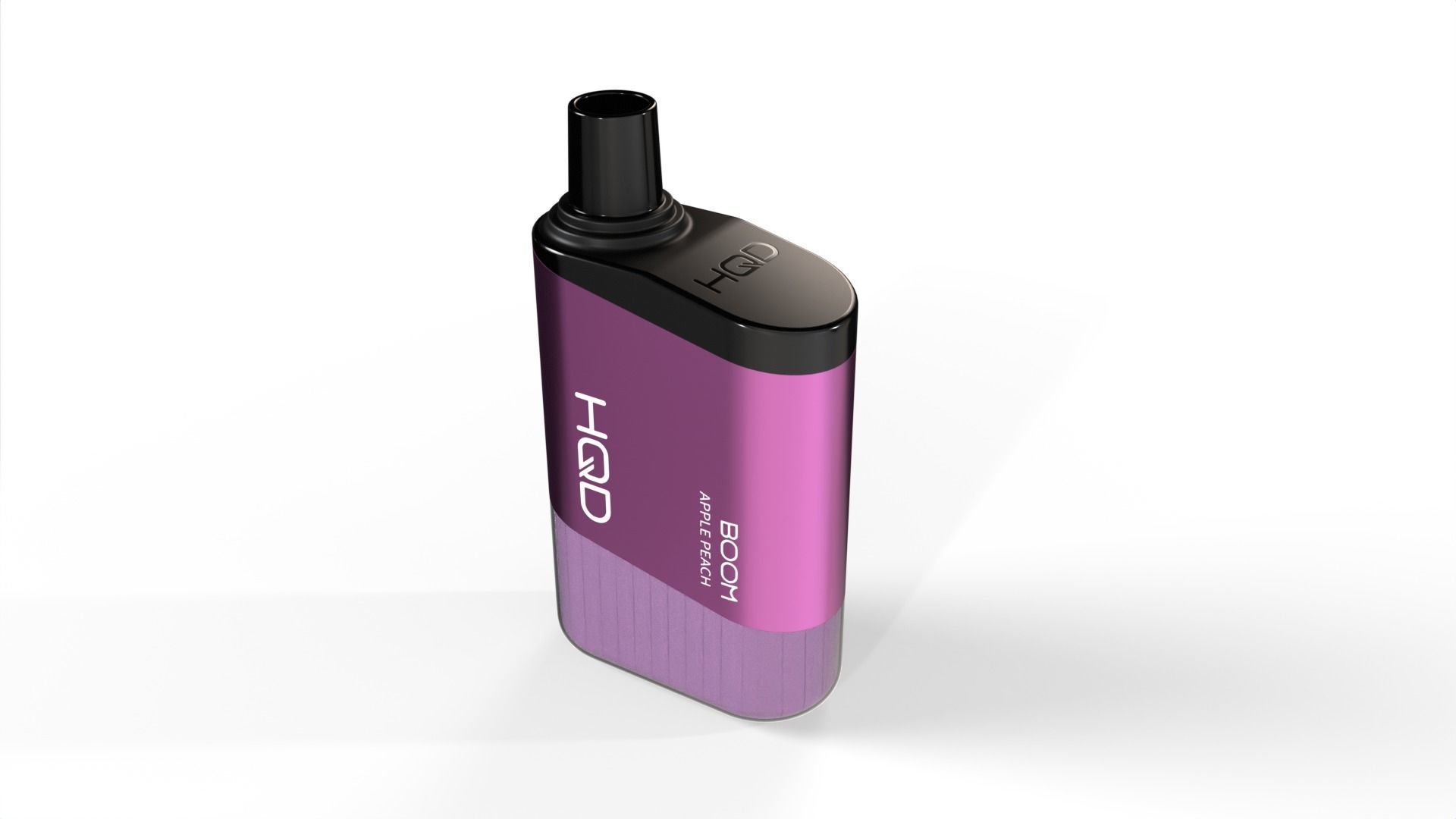 HQD Boom Apple Peach Low-poly 3D model_7