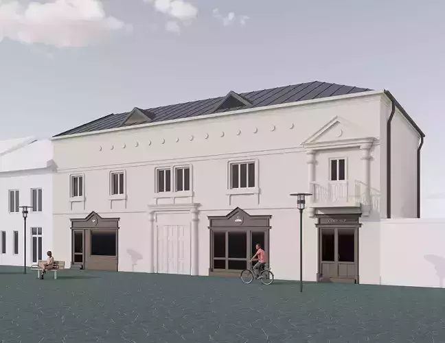 European historical building 