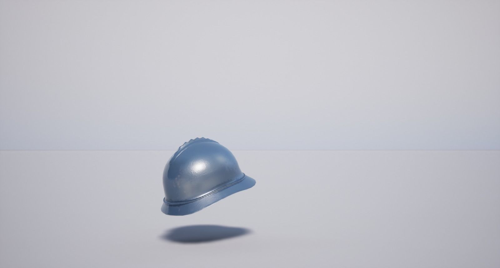 Military Helmet Low-poly 3D model_7