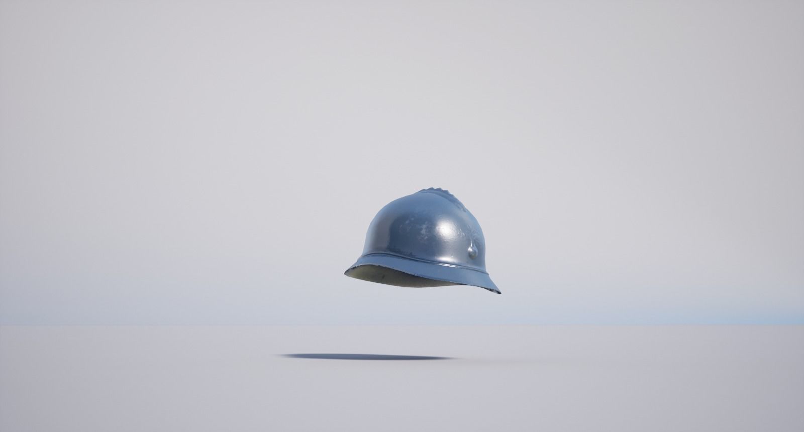 Military Helmet Low-poly 3D model_9