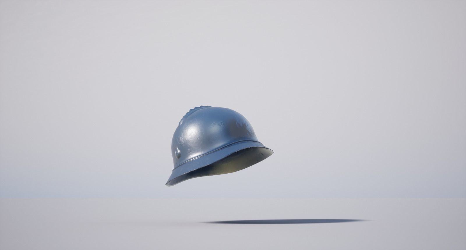 Military Helmet Low-poly 3D model_10