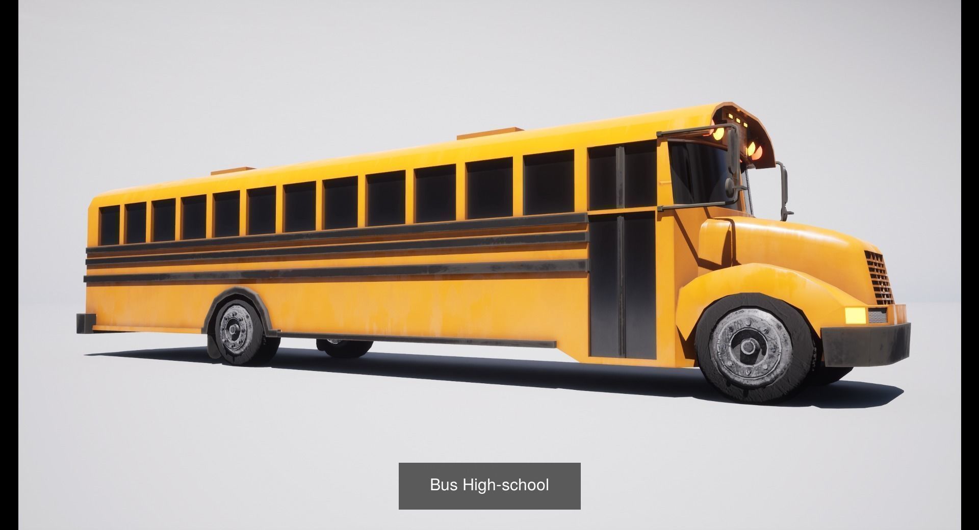 High School asset bundle 3D Model Collection_10