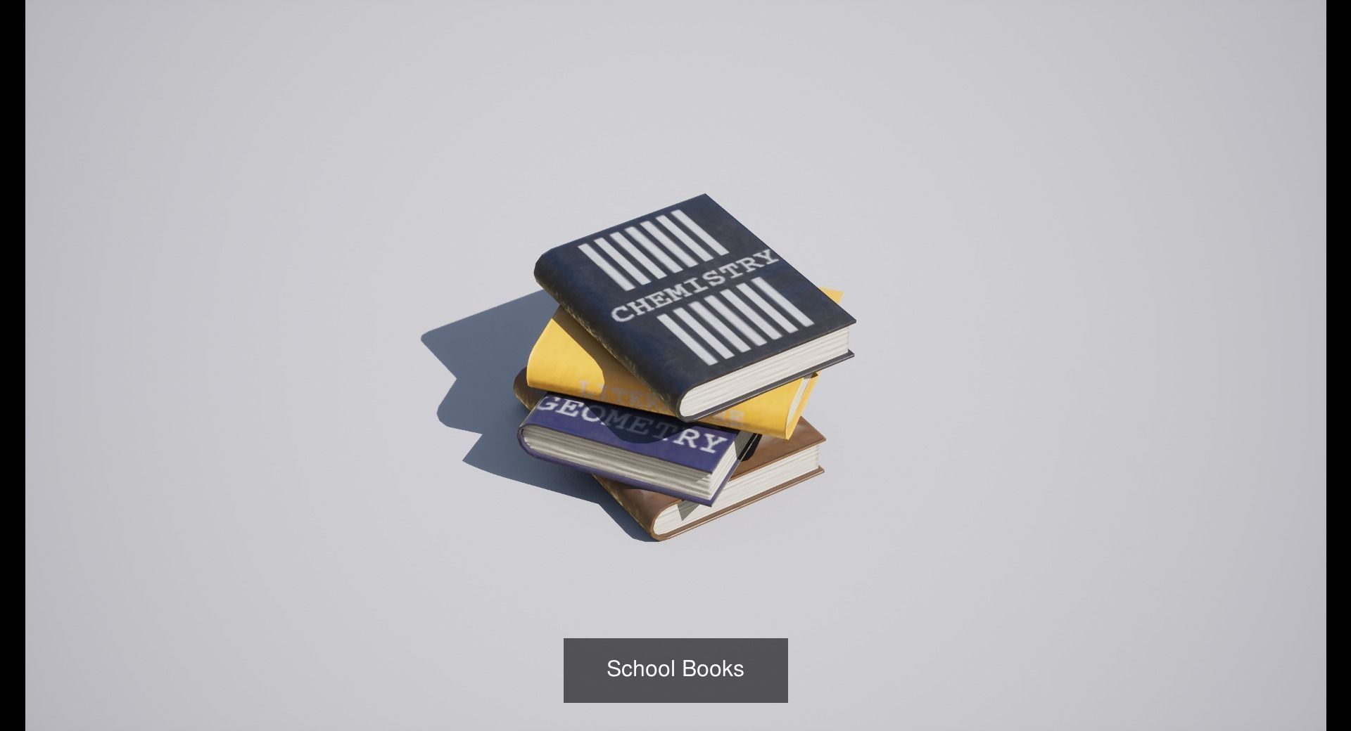 High School asset bundle 3D Model Collection_11
