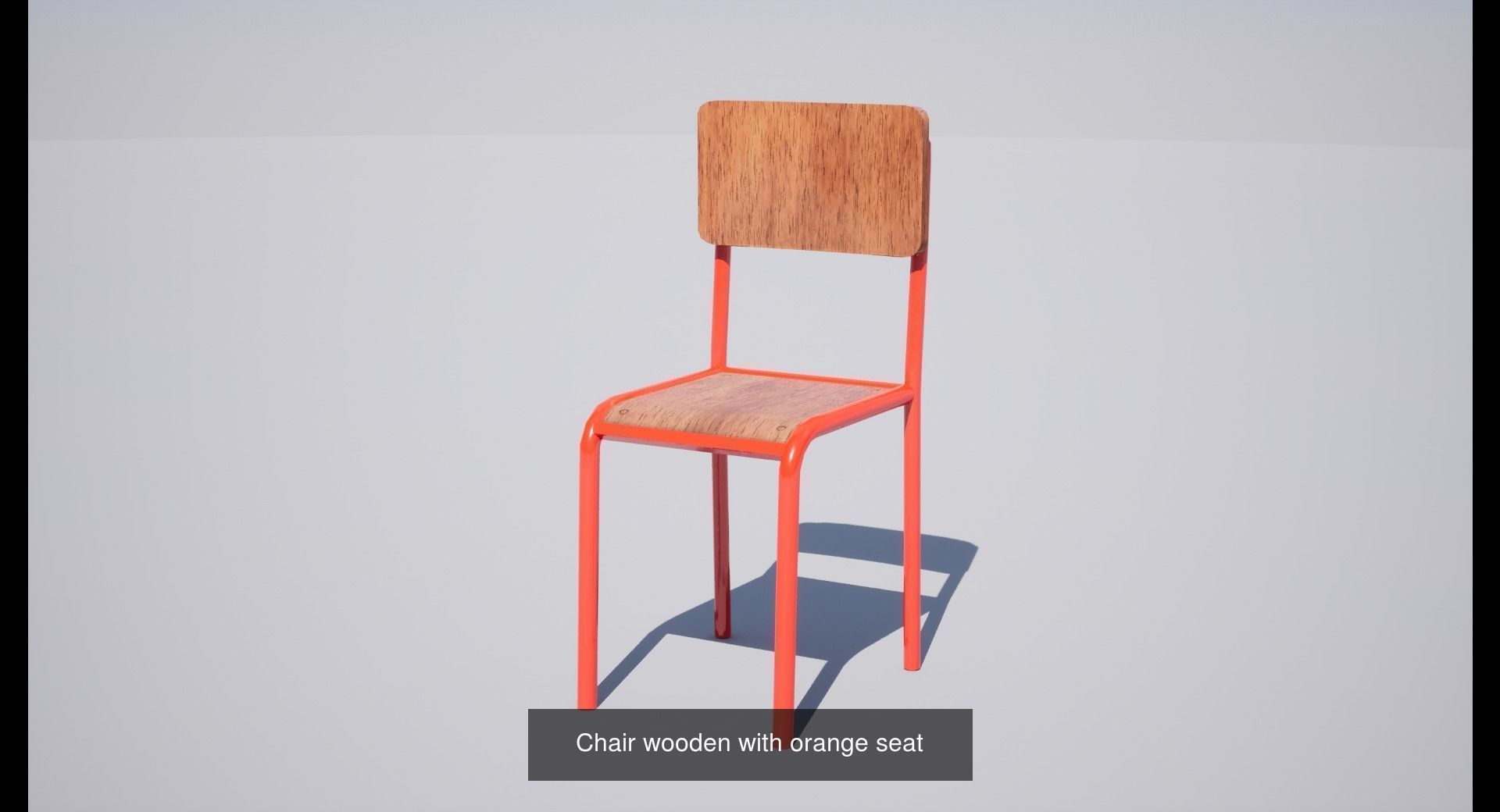 High School asset bundle 3D Model Collection_13