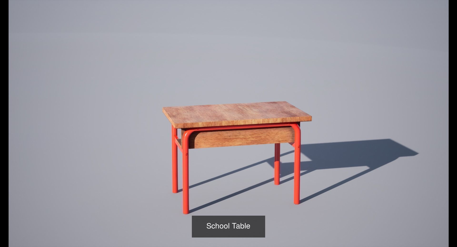 High School asset bundle 3D Model Collection_28