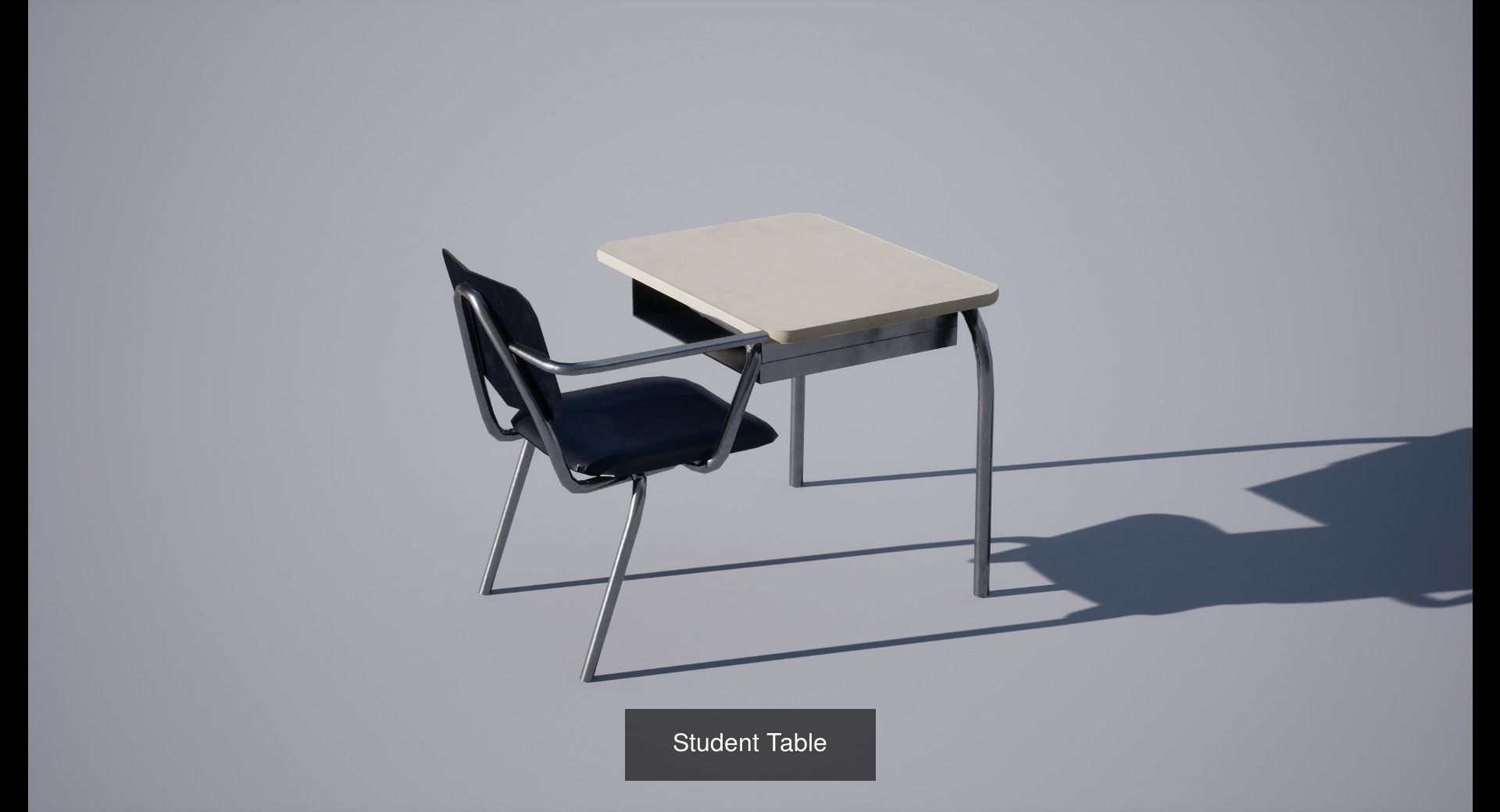 High School asset bundle 3D Model Collection_30