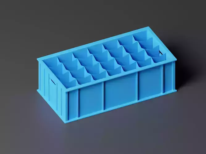 Beer Crate 3D Model