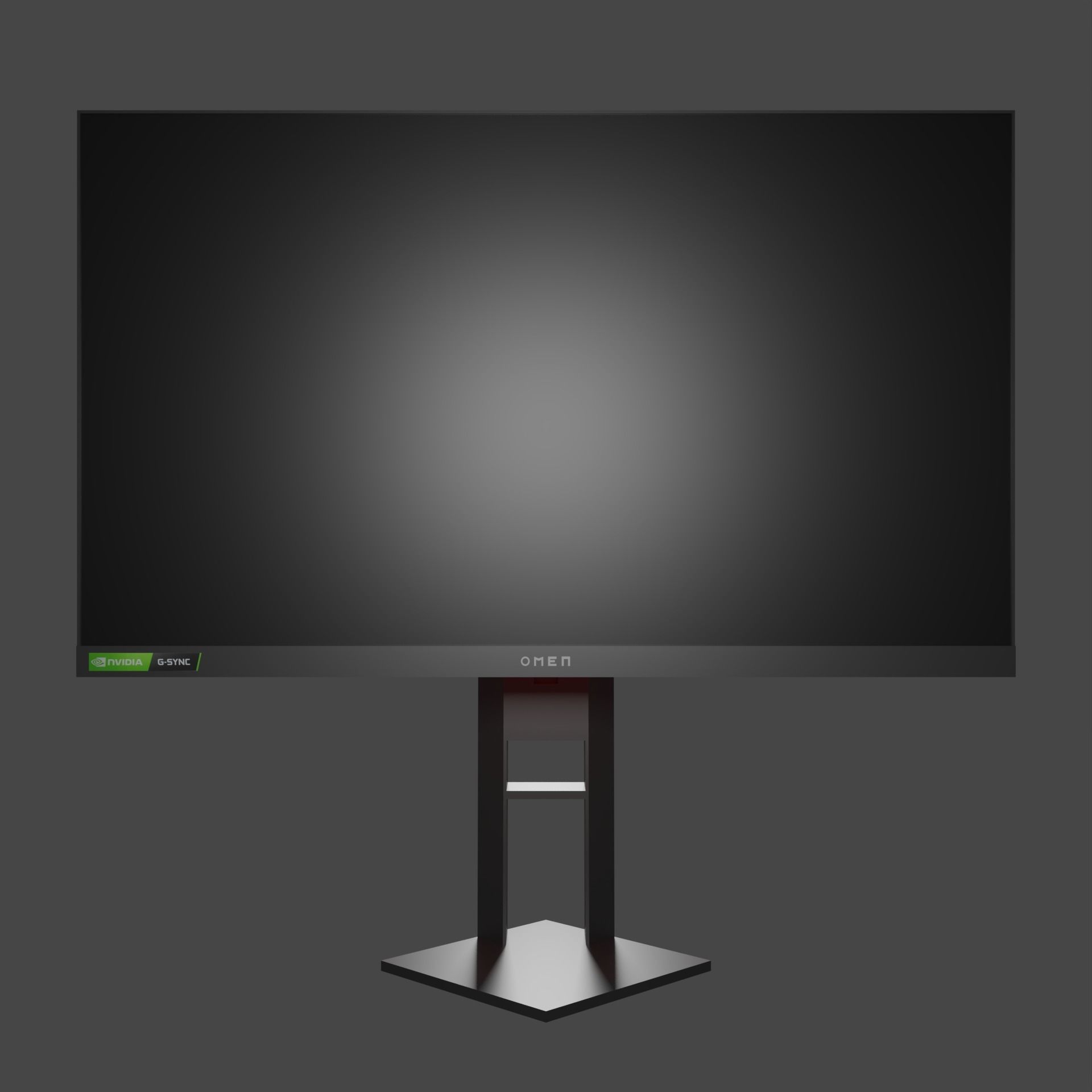 OMEN 27i monitor  3D model_1