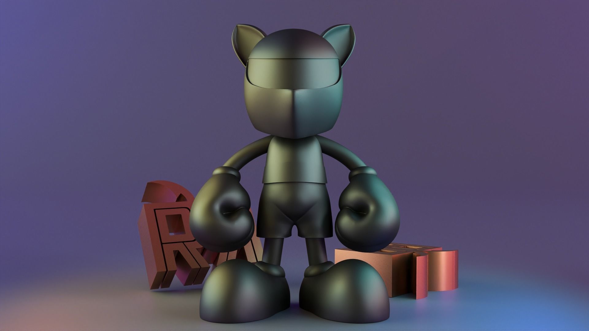 Best Galactic Guardian Statue 3D print model_10