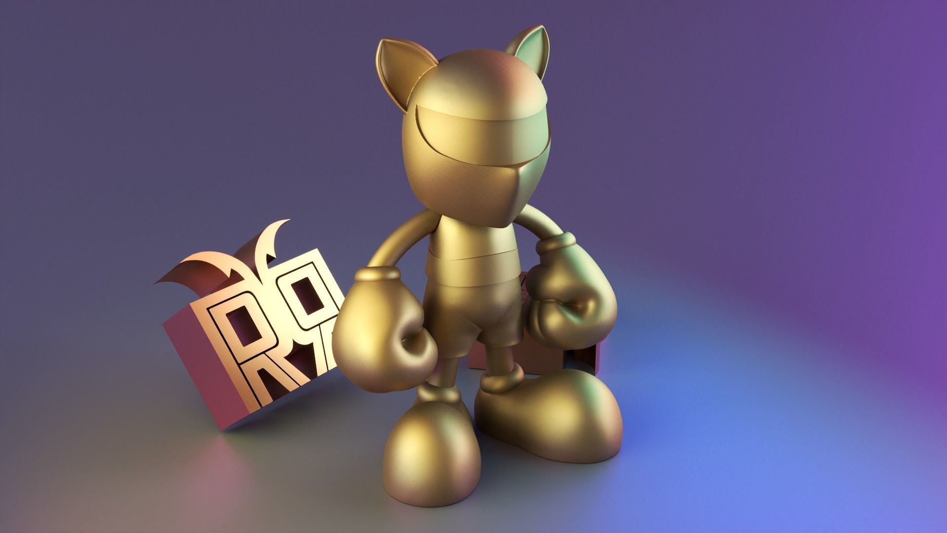 Best Galactic Guardian Statue 3D print model_1