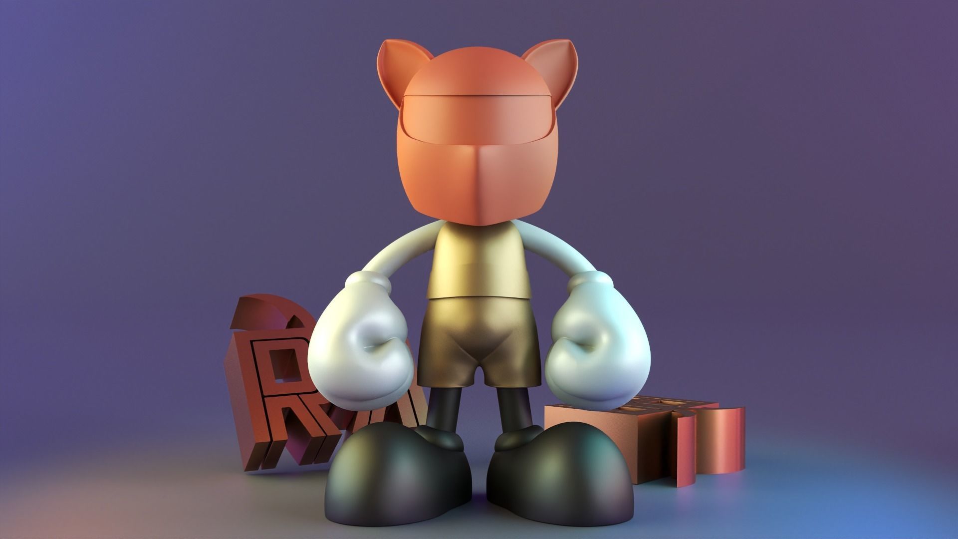 Best Galactic Guardian Statue 3D print model_2