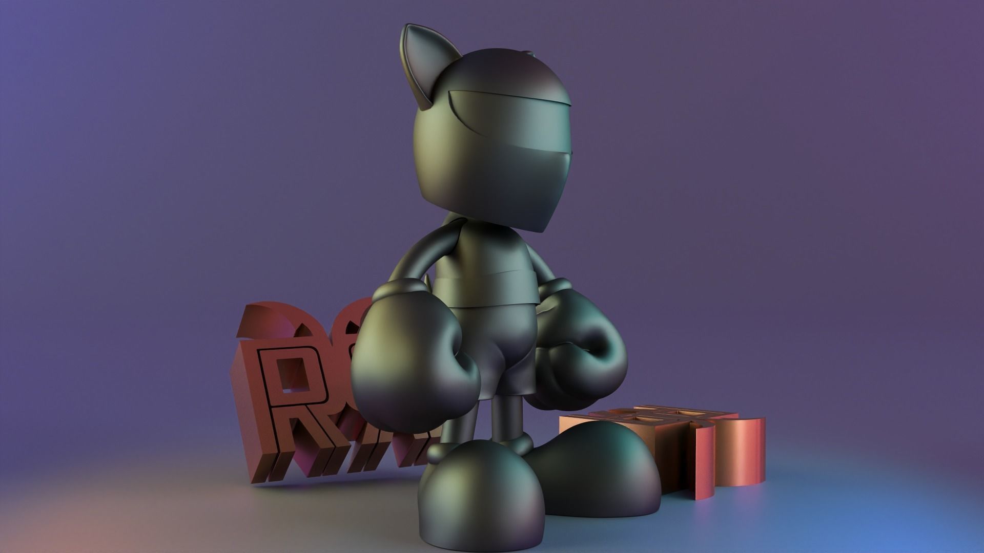 Best Galactic Guardian Statue 3D print model_11