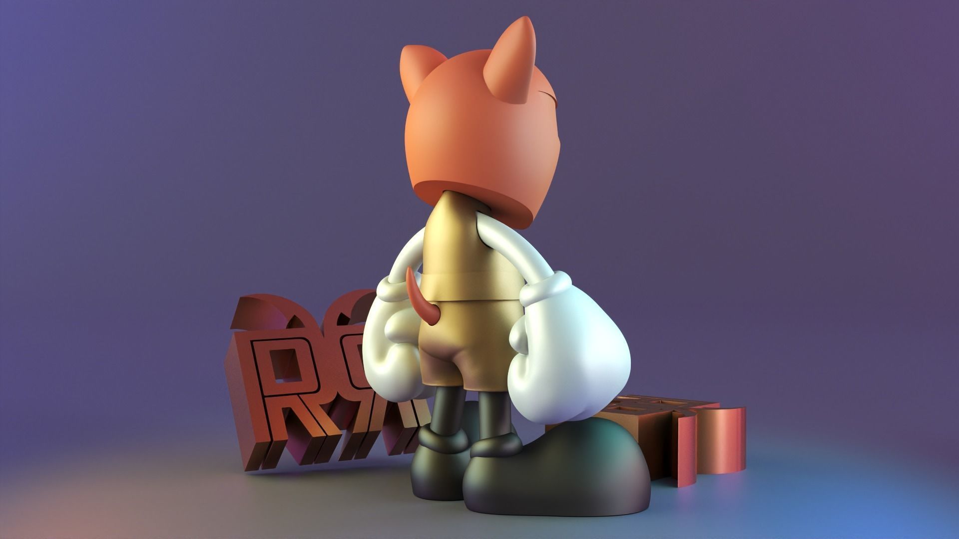 Best Galactic Guardian Statue 3D print model_12