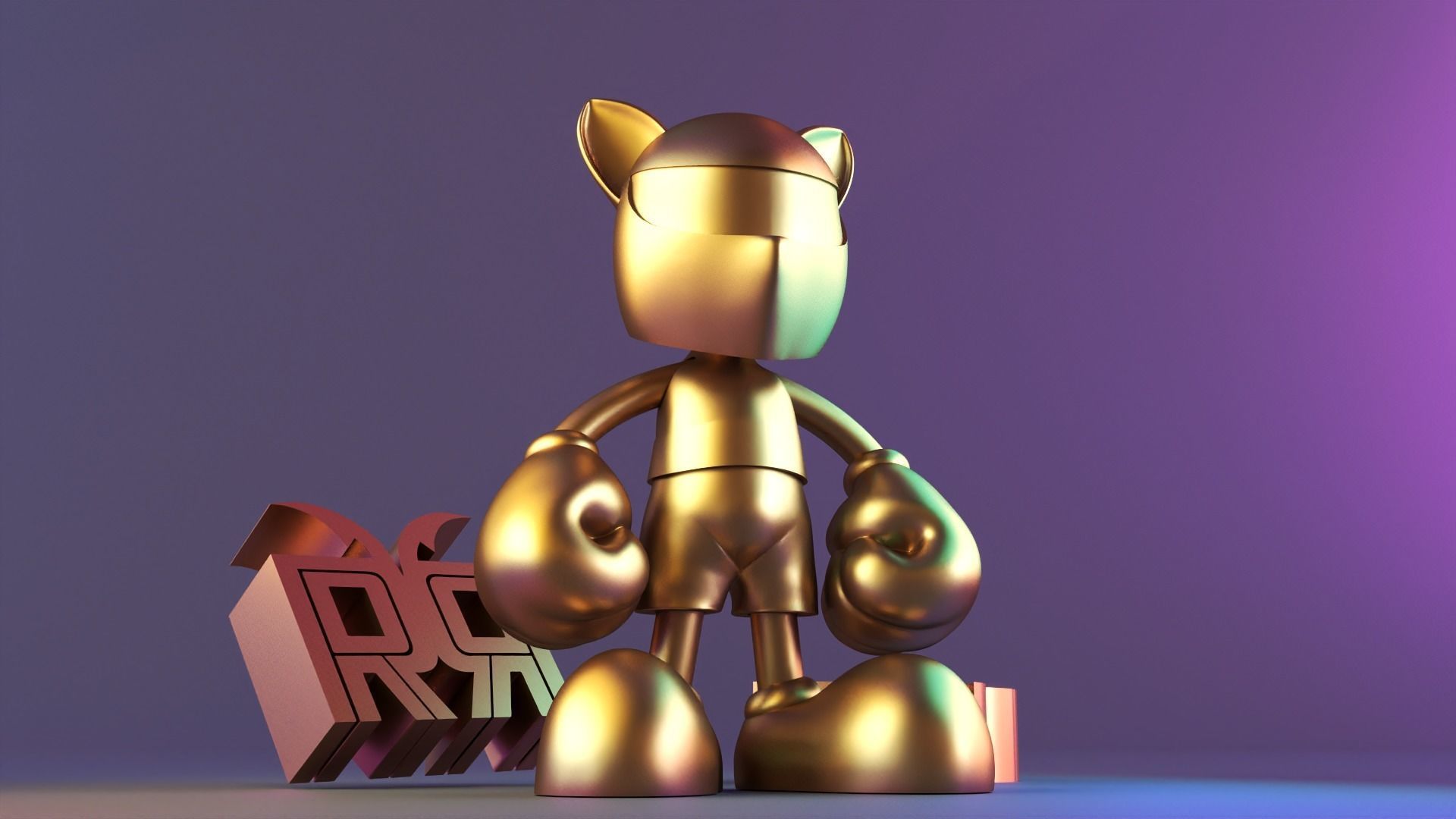 Best Galactic Guardian Statue 3D print model_5