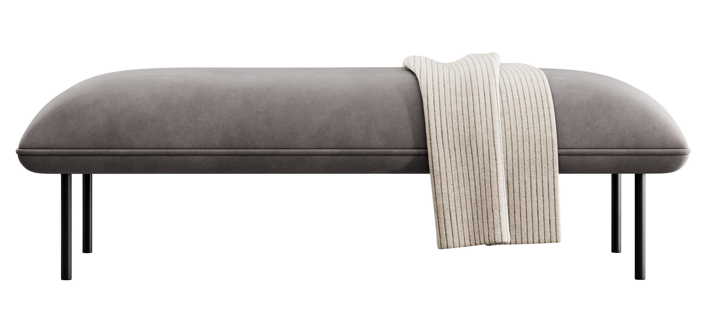 Nakki Long Otoman by Woud 3D model_9