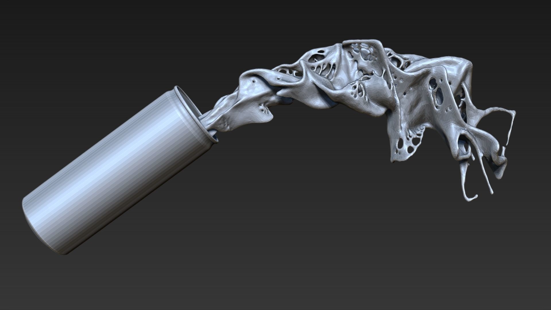 SodaCan Splash 3D print model_5