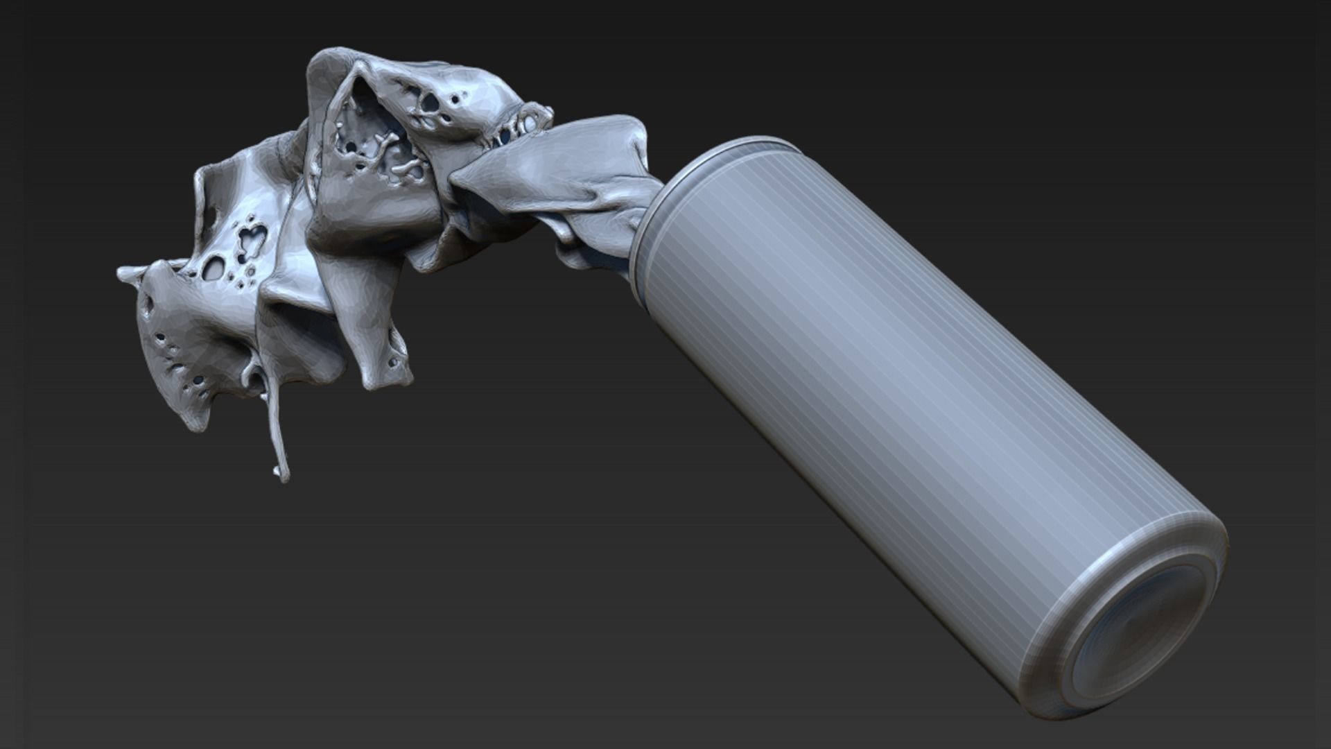 SodaCan Splash 3D print model_2