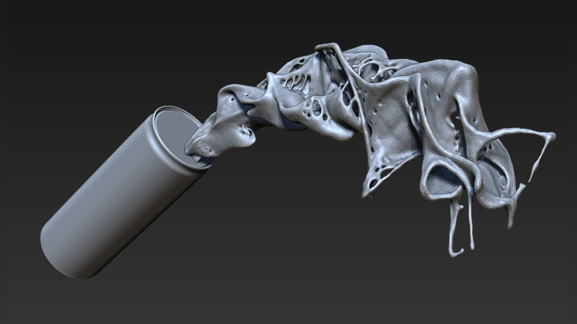 SodaCan Splash 3D print model_6
