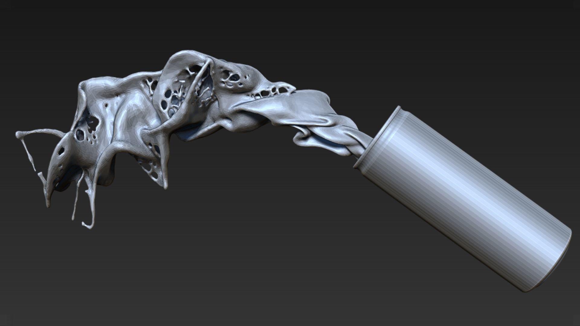 SodaCan Splash 3D print model_1