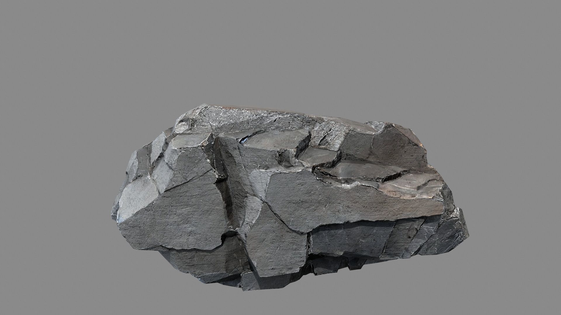 desert rocks Low-poly 3D model_15