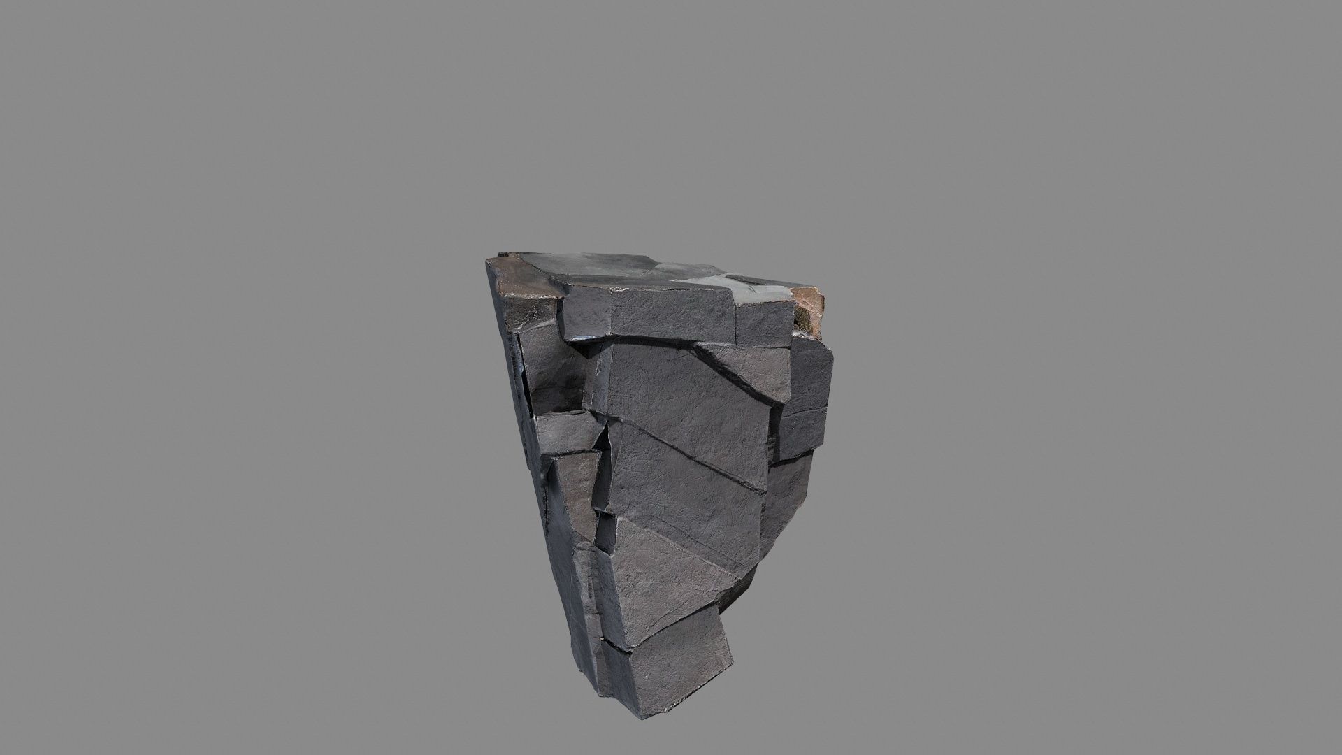 desert rocks Low-poly 3D model_22