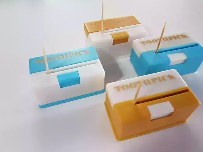 BOX FOR TOOTHPICKS 3D print model
