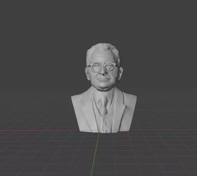 Erich Fromm 3D print model