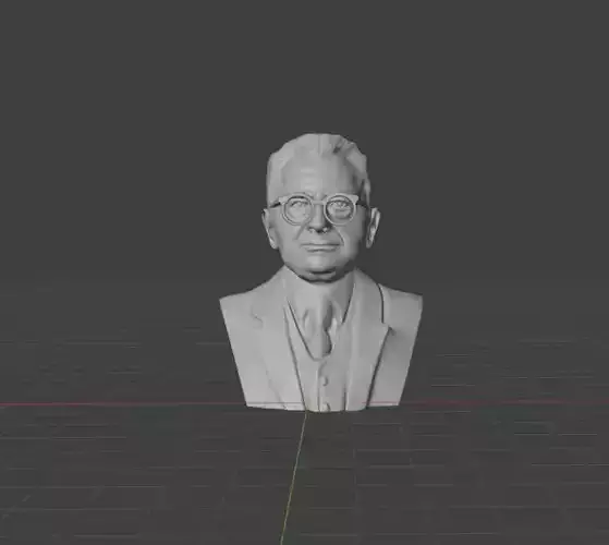 Erich Fromm 3D print model