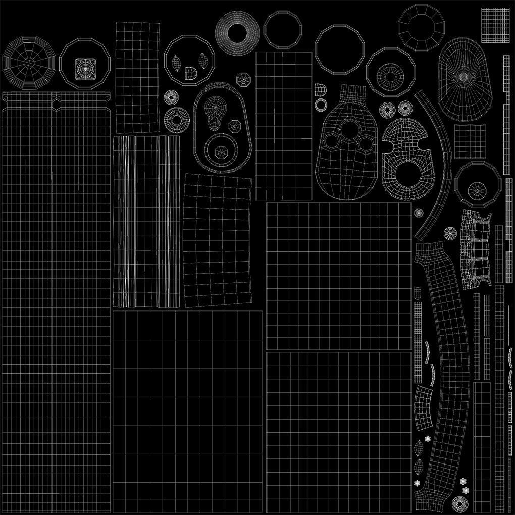 SO Torque Wrench Low-poly 3D model_25