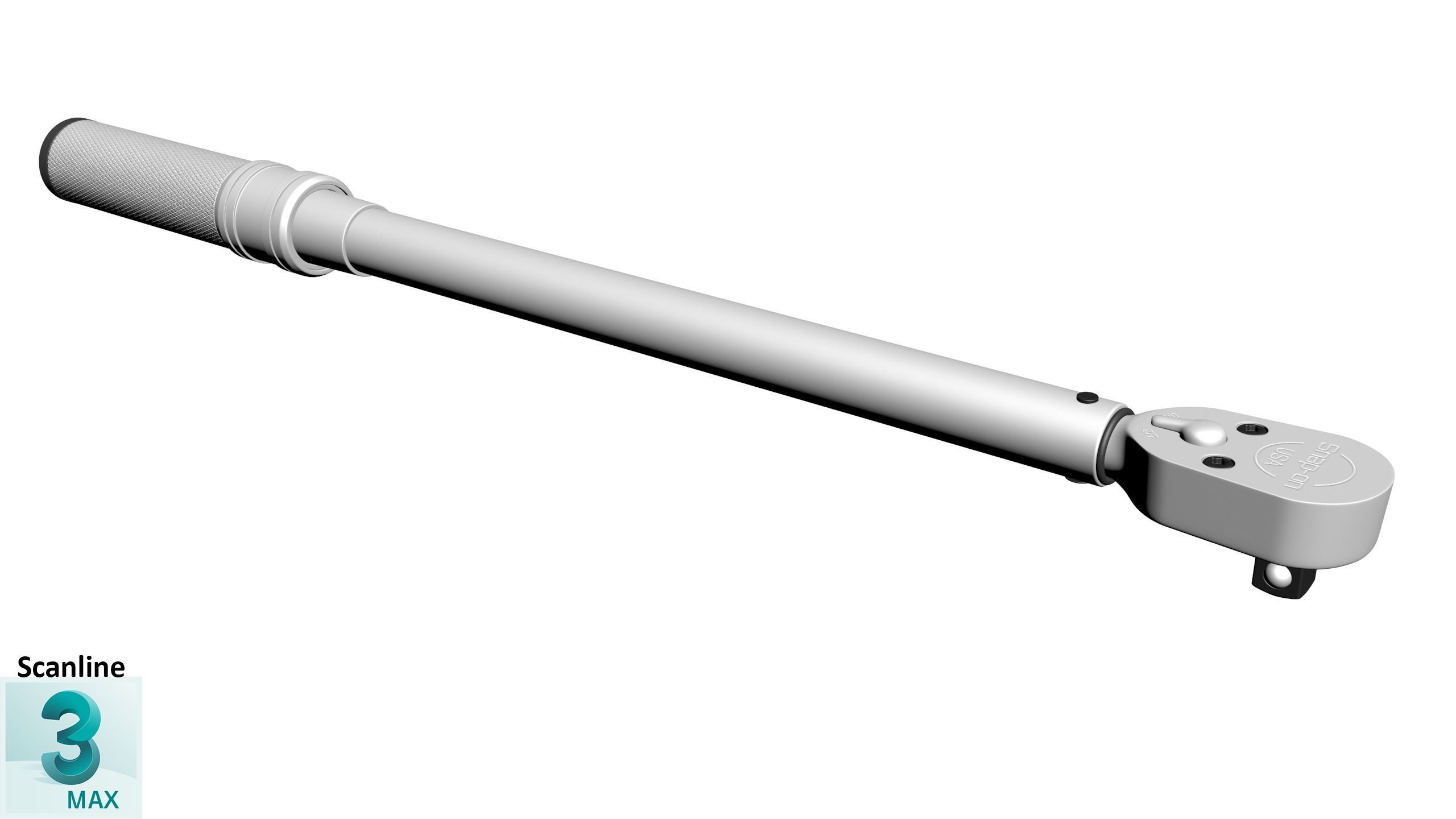 SO Torque Wrench Low-poly 3D model_26