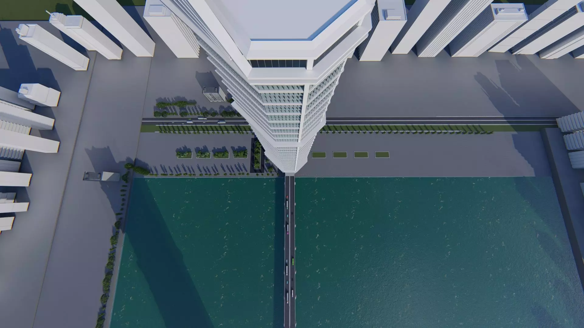 Tower Bridge Exterior Design  Free 3D model_18