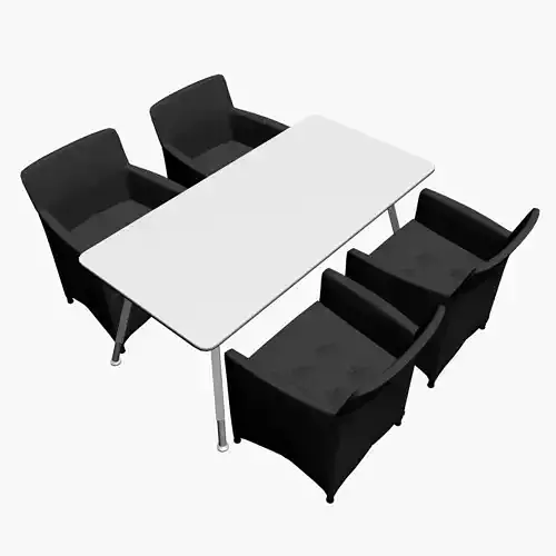 RESTAURANT TABLE CHAIR PP 01