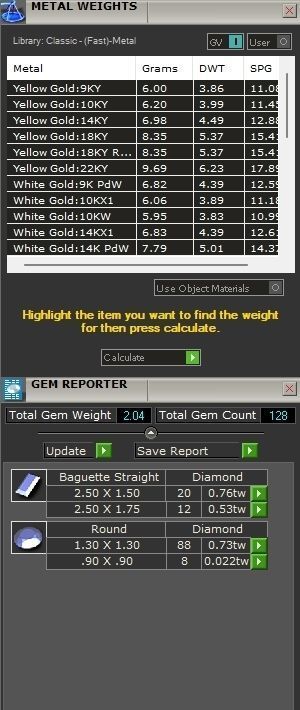 Custom Oval Studs Ice-out Baguettes Diamond Studs - Unisex 16mm 3D print model_5