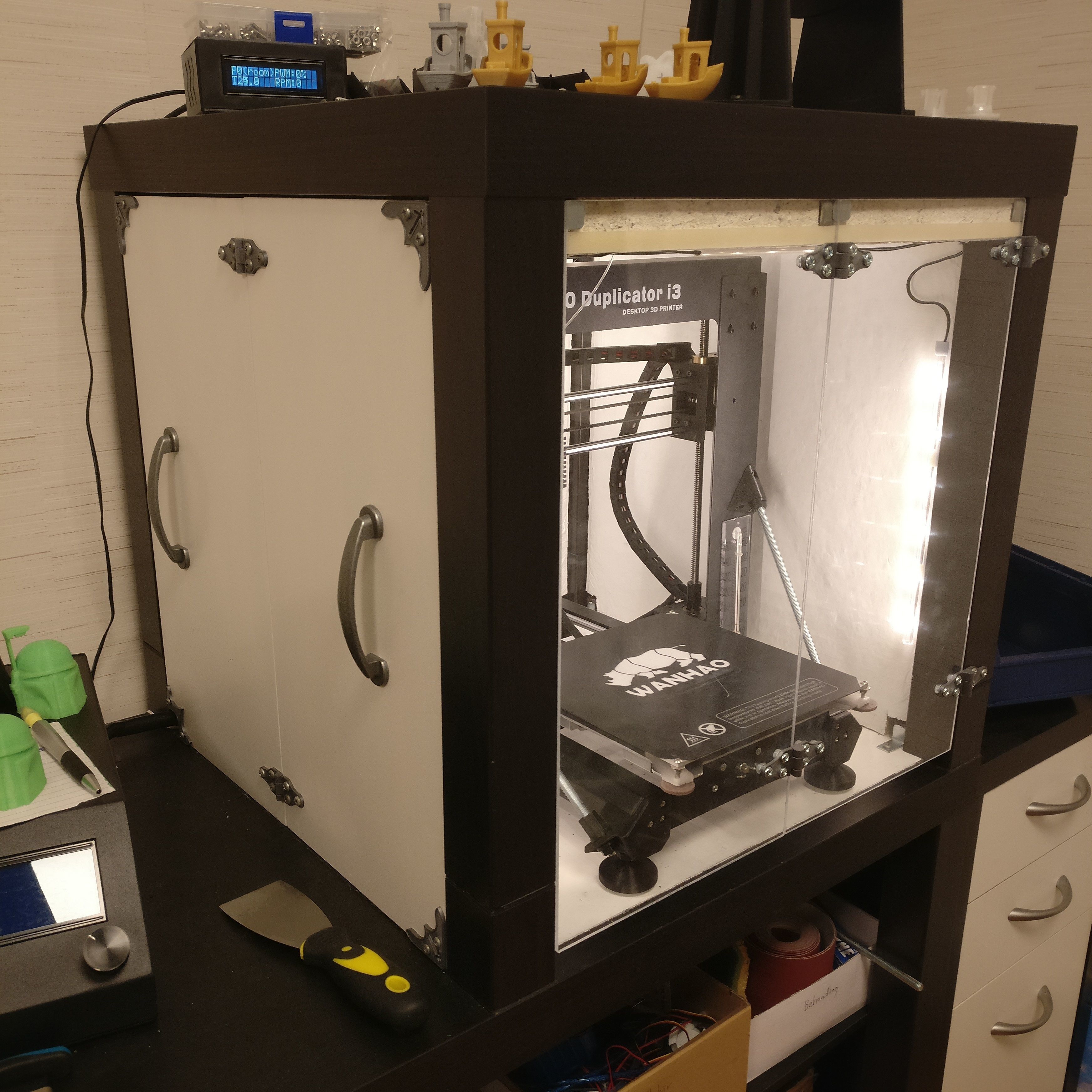 Hinges - print in place Free 3D print model_5