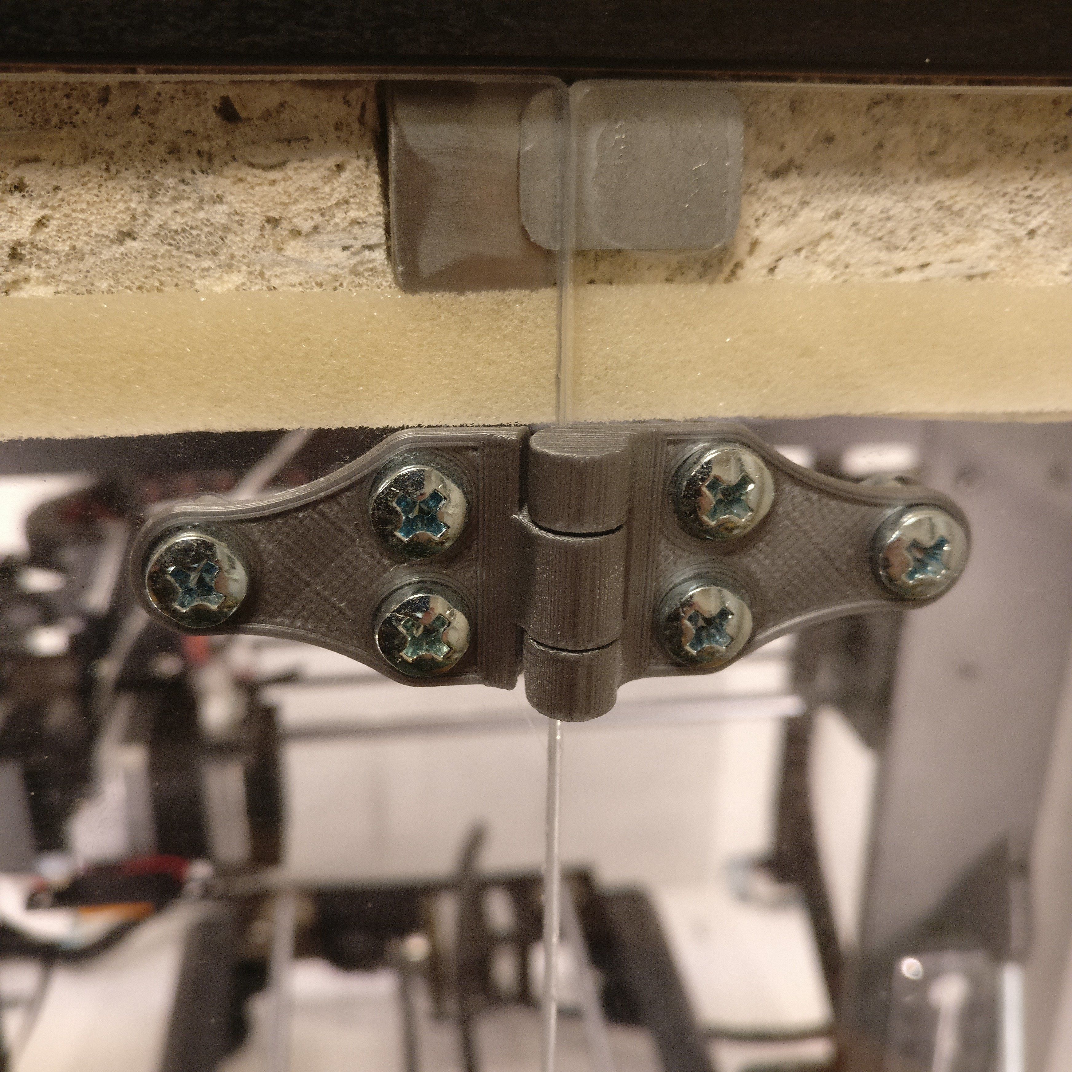 Hinges - print in place Free 3D print model_1