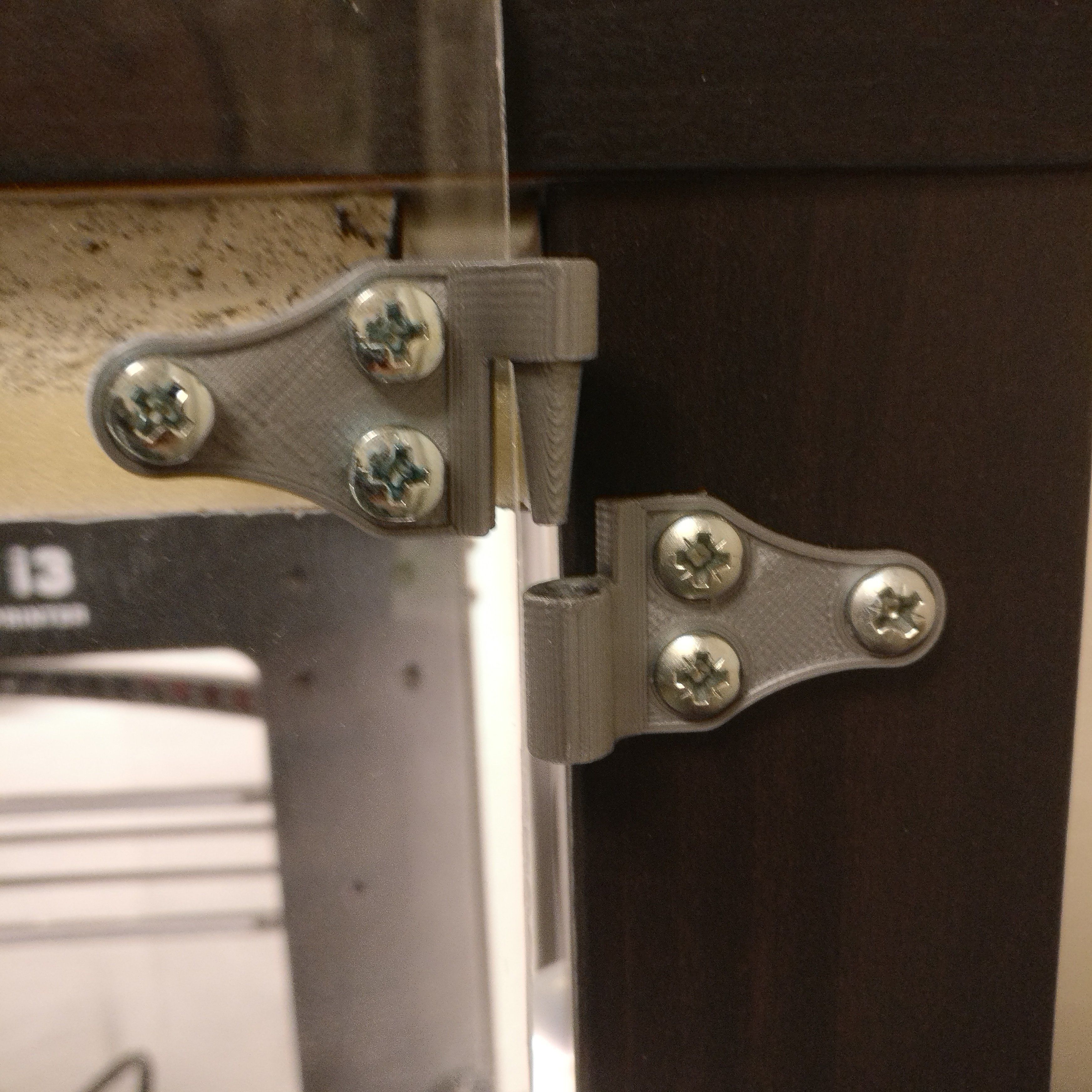 Hinges - print in place Free 3D print model_3