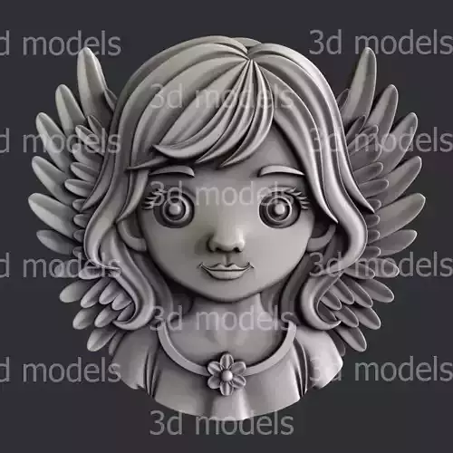 3d STL models for CNC router or 3dprinter Angel P500
