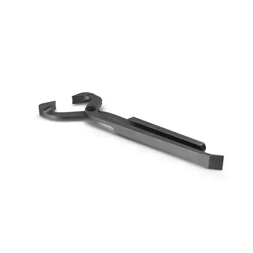 SO Tool Grease and Dust Cap GCP10 Low-poly 3D model