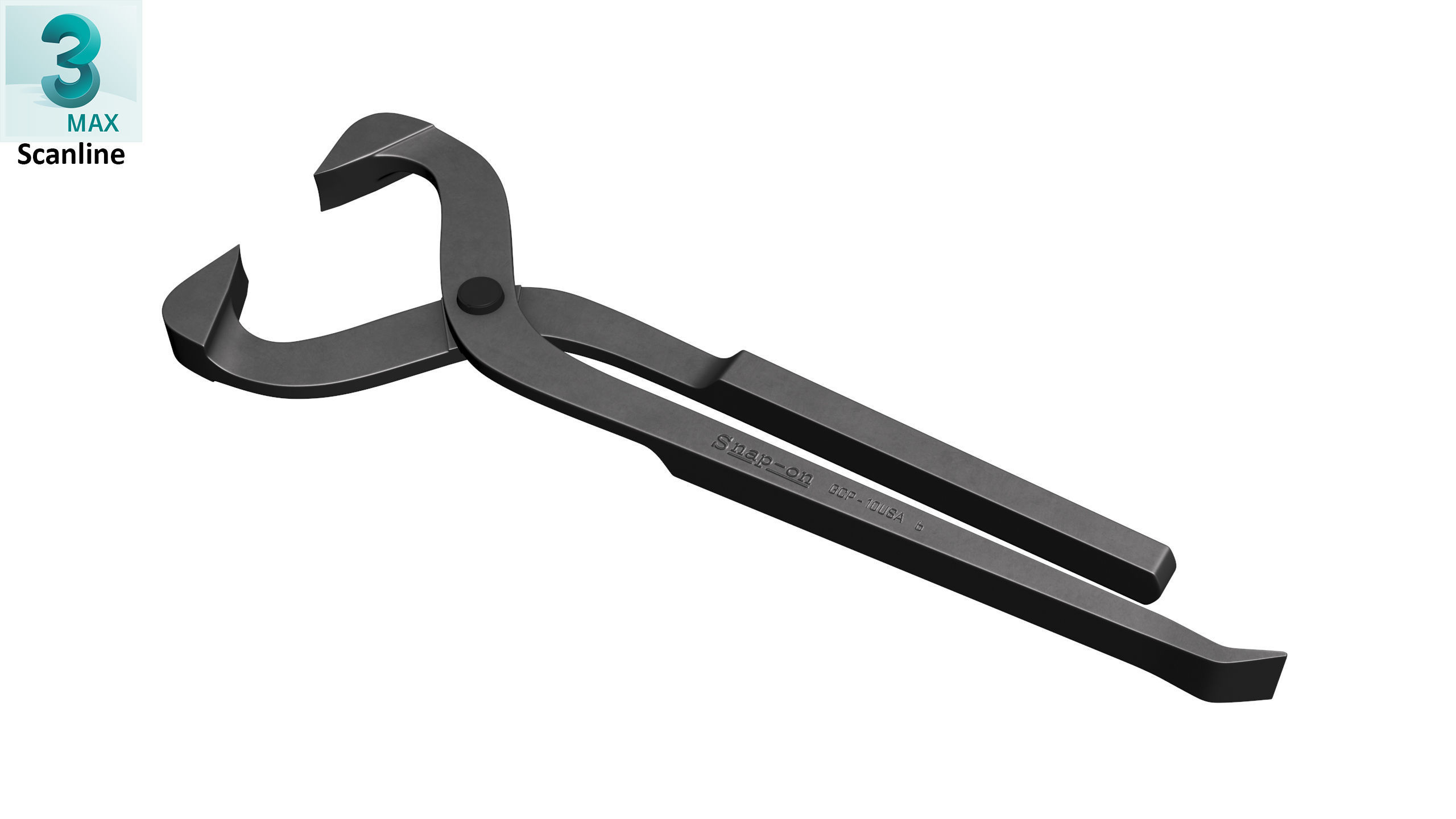 SO Tool Grease and Dust Cap GCP10 Low-poly 3D model_27