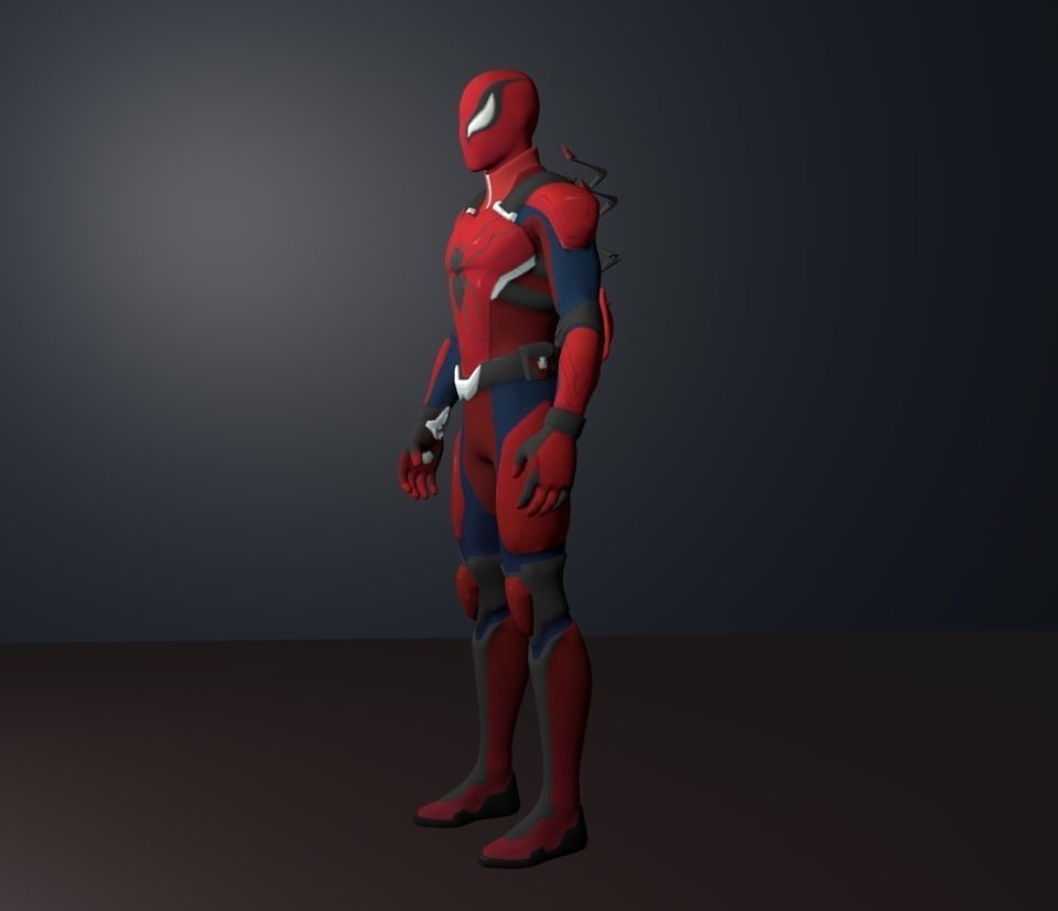 spiderman zero 3D model_3