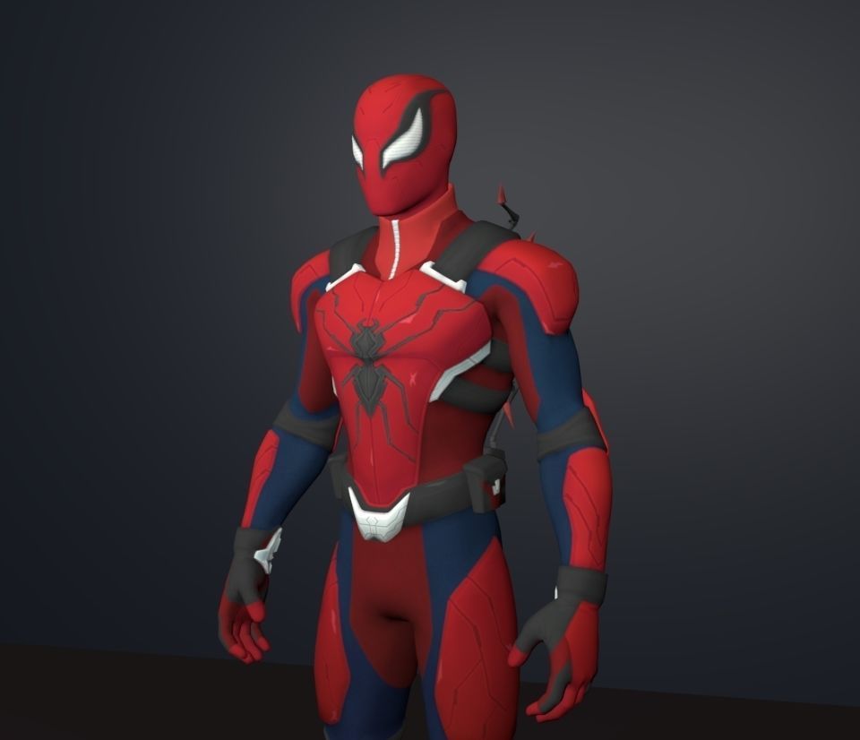 spiderman zero 3D model_2