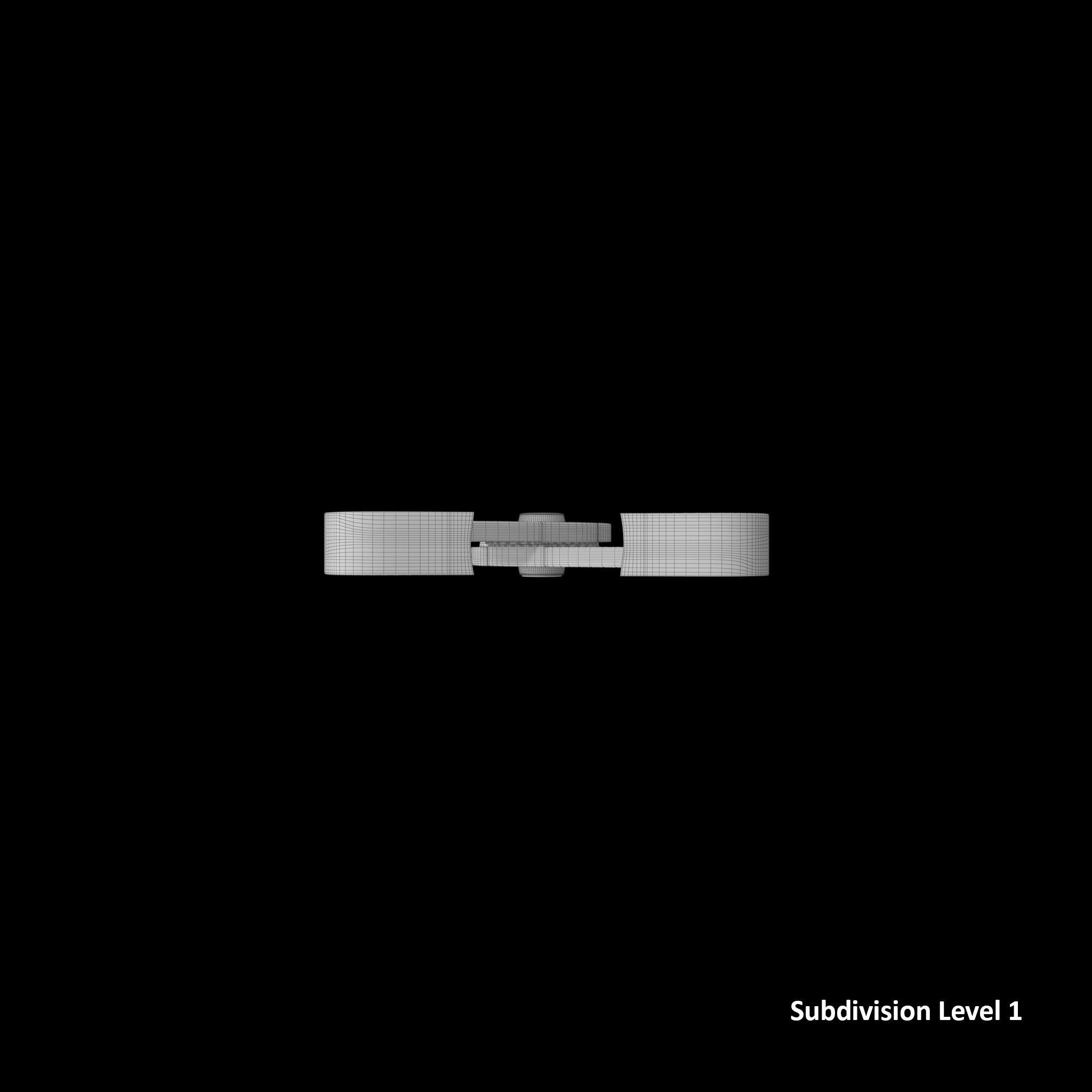 Tool Grease and Dust Cap GCP10 Low-poly 3D model_21