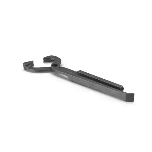 Tool Grease and Dust Cap GCP10 Low-poly 3D model