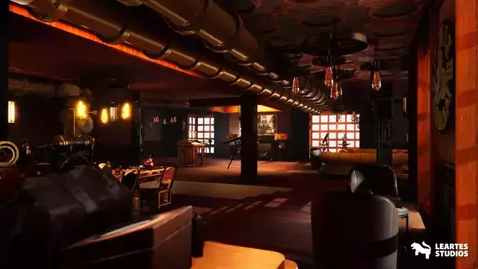 Steampunk-Vintage Interior