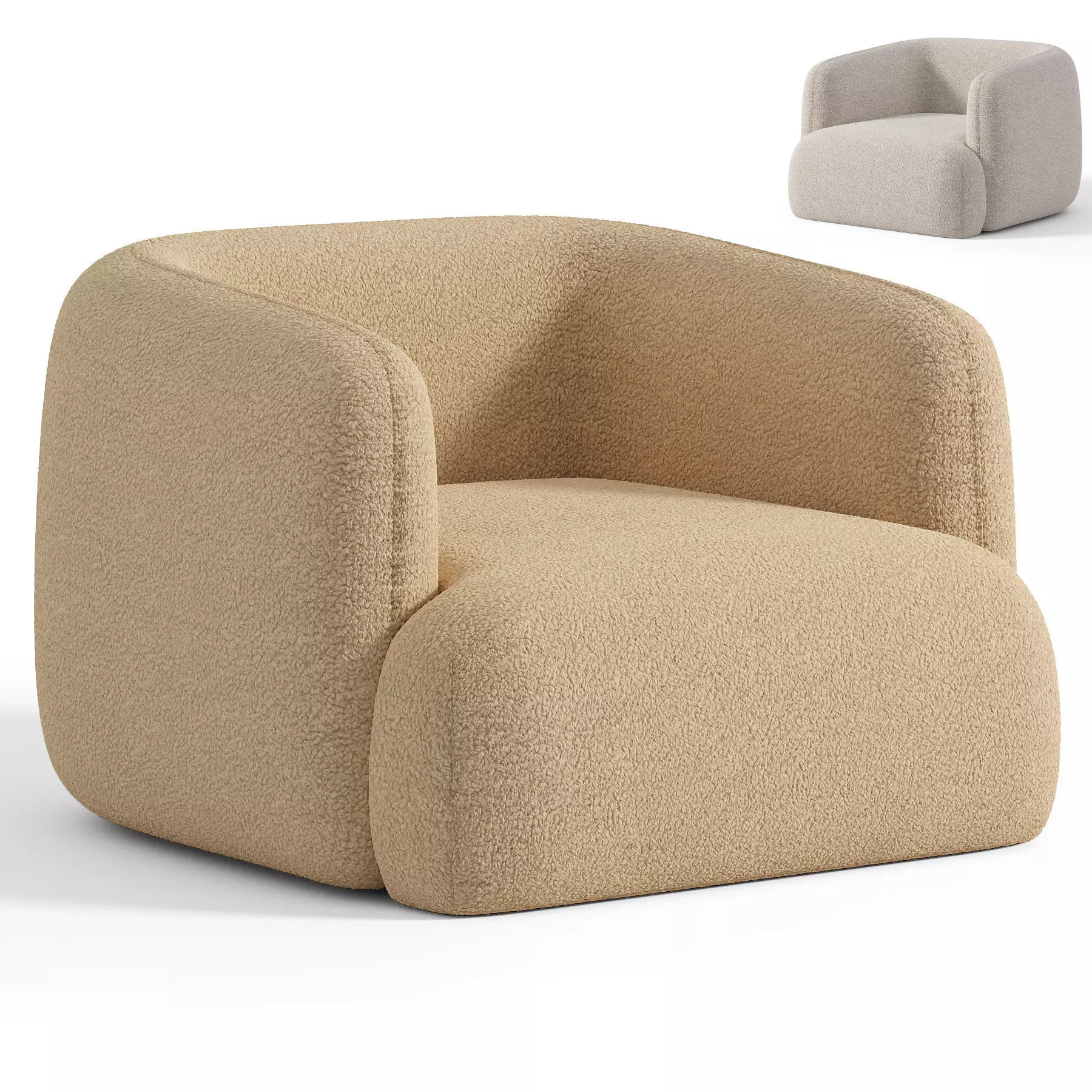 ALAND Arimchair By Marac 3D model